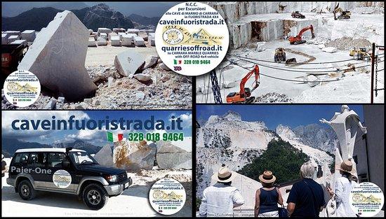 Cave di Marmo di Carrara in Fuoristrada 4x4
